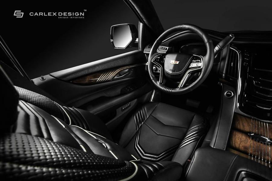 Интерьер Cadillac Escalade Platinum by Carlex Design 2016 года  (фото 5 из 13)